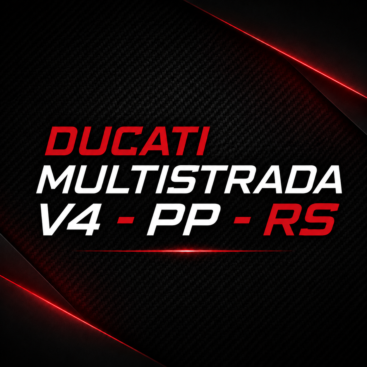 Ducati Multistrada V4 - PP - RS