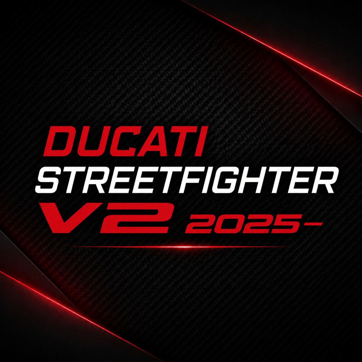 Ducati Streetfighter V2 2025-