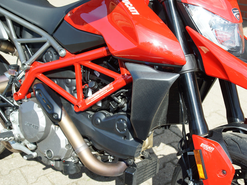 Cooler covers carbon for Ducati Hypermotard 950