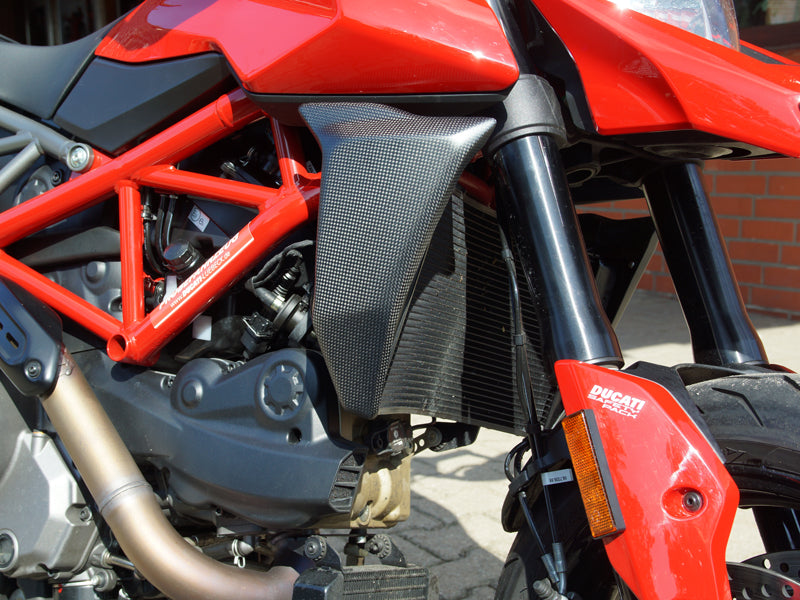 Cooler covers carbon for Ducati Hypermotard 950