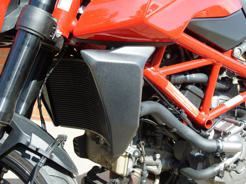Cooler covers carbon for Ducati Hypermotard 950