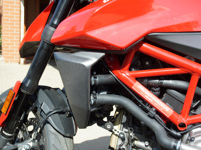 Cooler covers carbon for Ducati Hypermotard 950