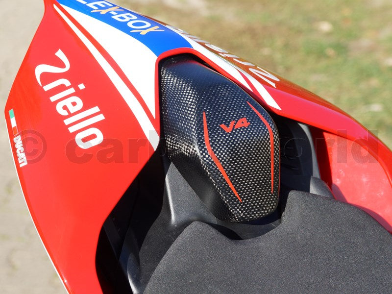 rear seat cover carbon for Panigale V2 / V4, Streetfighter V2 / V4