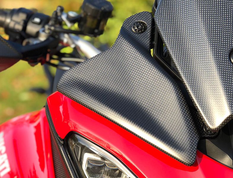 windshield covers Carbon for Ducati Multistrada V4