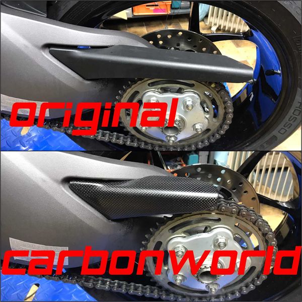 Chain guard short carbon for Hypermotard 950 939