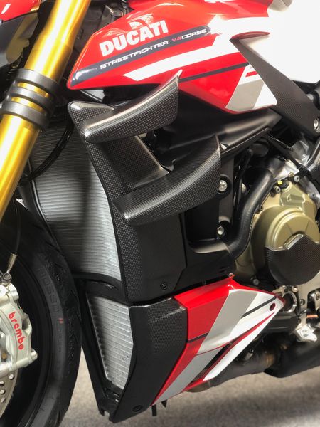 Winglets carbon for Ducati Streetfighter V4 V2