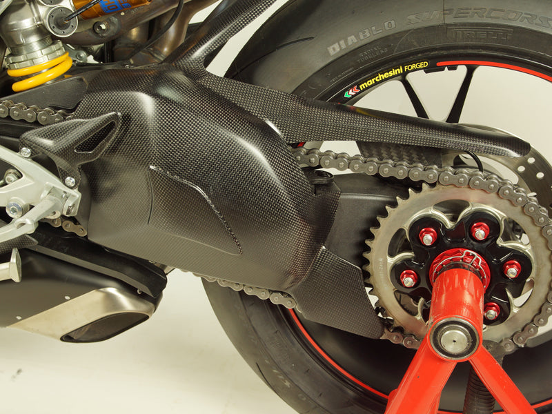 swingarm cover carbon Ducati Panigale V4