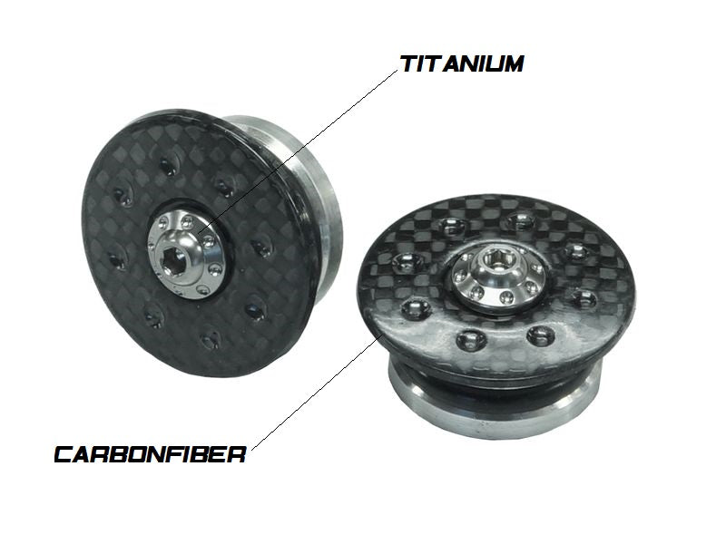 frame plugs carbon glossy Ducati Panigale V4 Streetfighter V4 V2