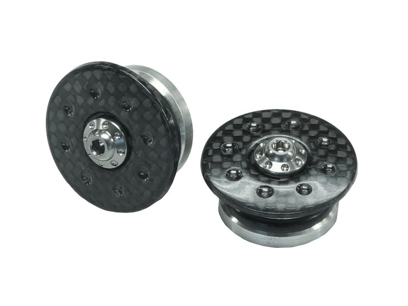 frame plugs carbon glossy Ducati Panigale V4 Streetfighter V4 V2