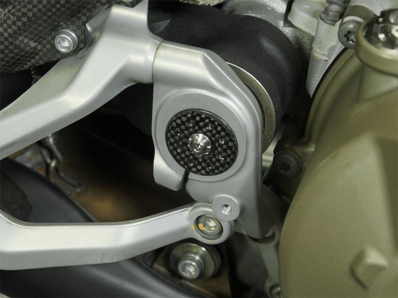 frame plugs carbon glossy Ducati Panigale V4 Streetfighter V4 V2