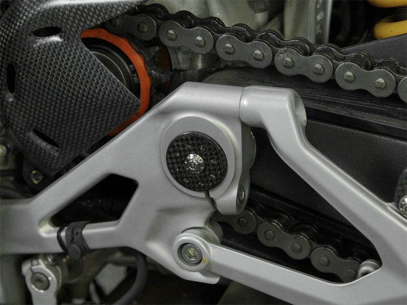 frame plugs Carbon satin mat Ducati Panigale V4 Streetfighter V4 V2