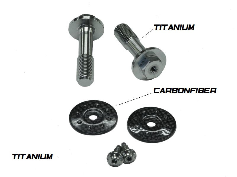 upper frame plugs carbonfiber glossy Ducati Panigale V4, Streetfighter V4