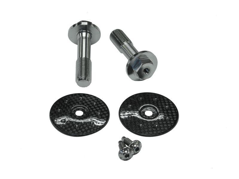 frame plugs front carbonfiber satin mat Ducati Panigale V4, Streetfighter V4