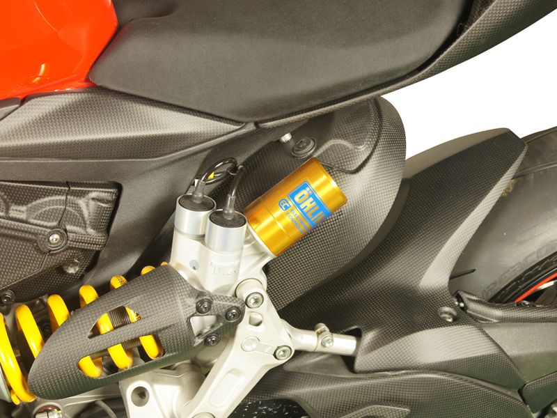 heat guard carbon fiber for Ducati Panigale V2, Streetfighter V2