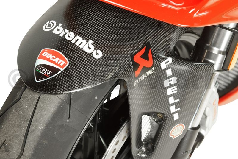 Sticker spronsor kit front fender Ducati Panigale V2 V4 Streetfighter V4