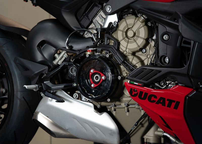 Ducati transparent clutch cover kit