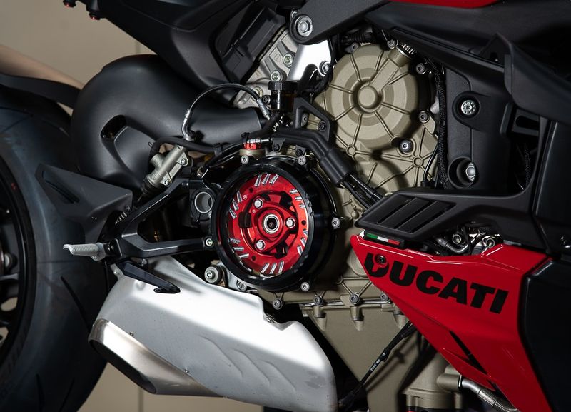 Ducati transparent clutch cover kit