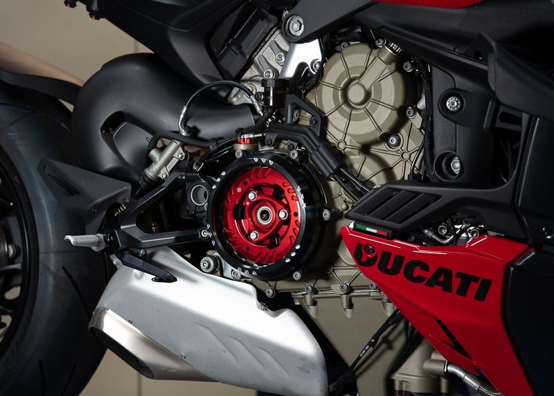 Ducati transparent clutch cover kit