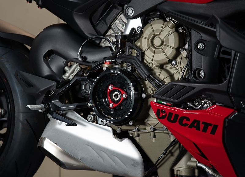 Ducati transparent clutch cover kit