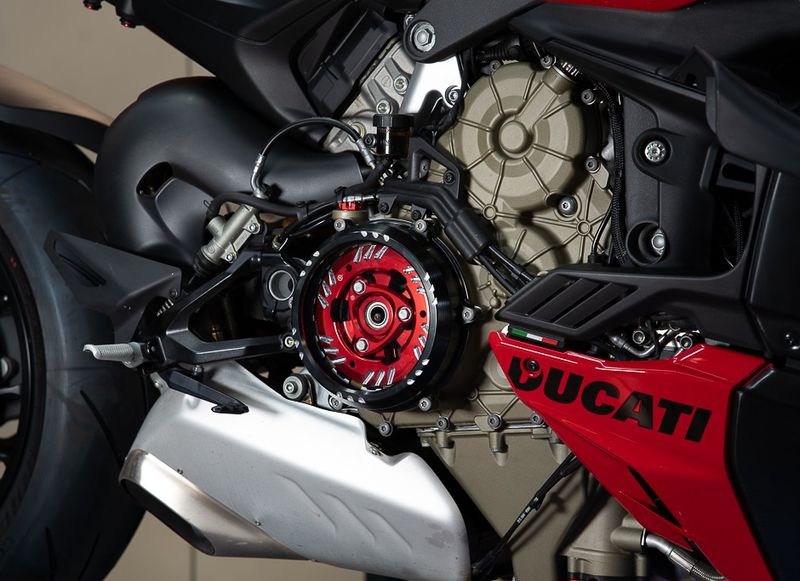 Ducati transparent clutch cover kit