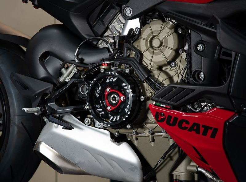 Ducati transparent clutch cover kit