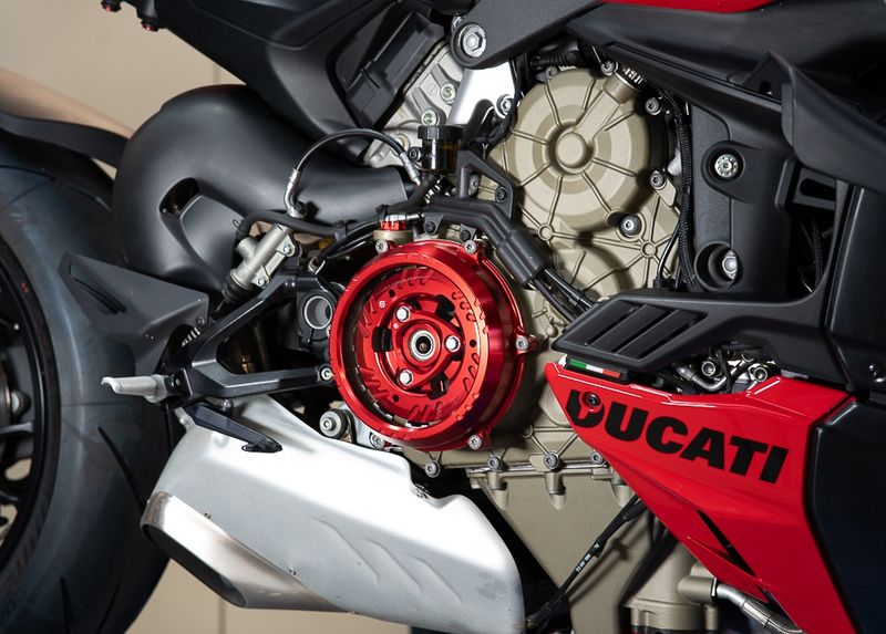 Ducati transparent clutch cover kit