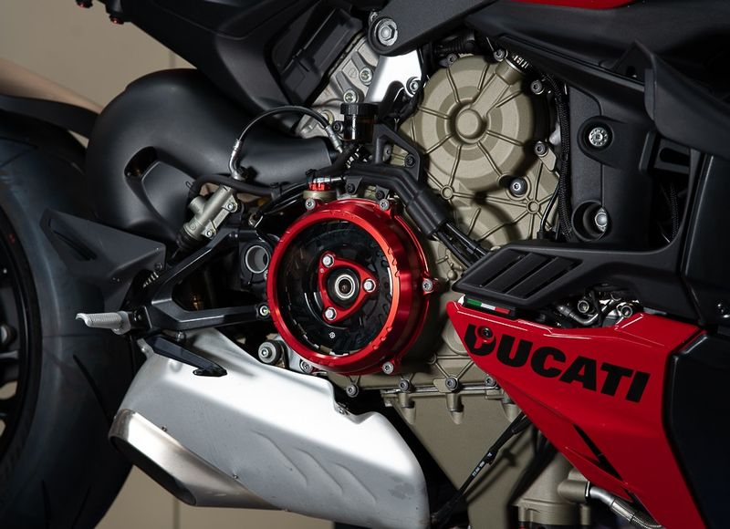 Ducati transparent clutch cover kit