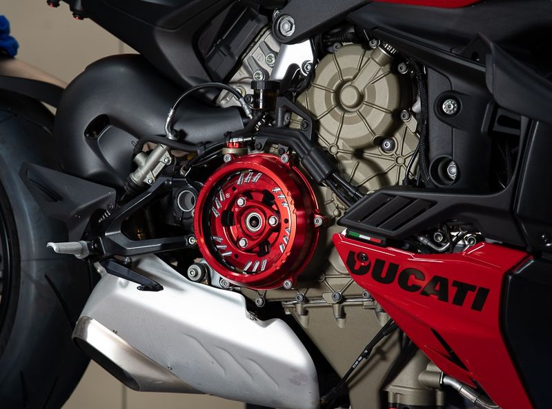 Ducati transparent clutch cover kit