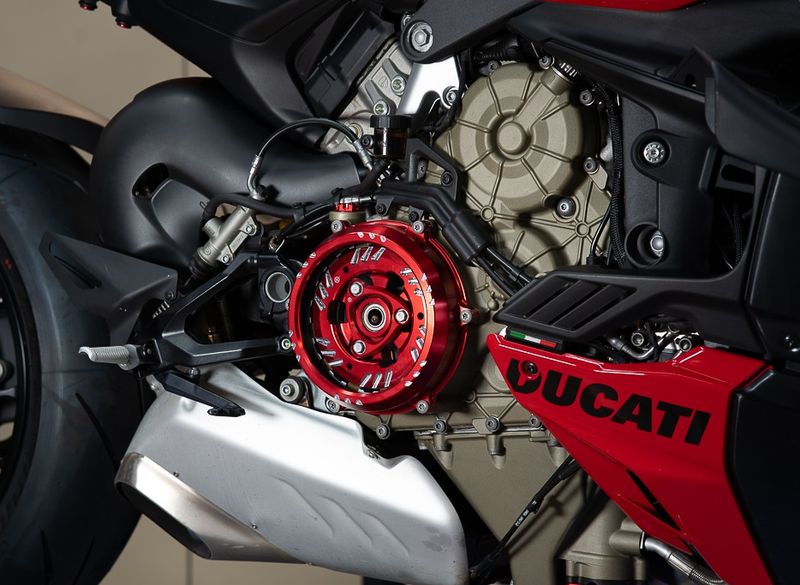 Ducati transparent clutch cover kit