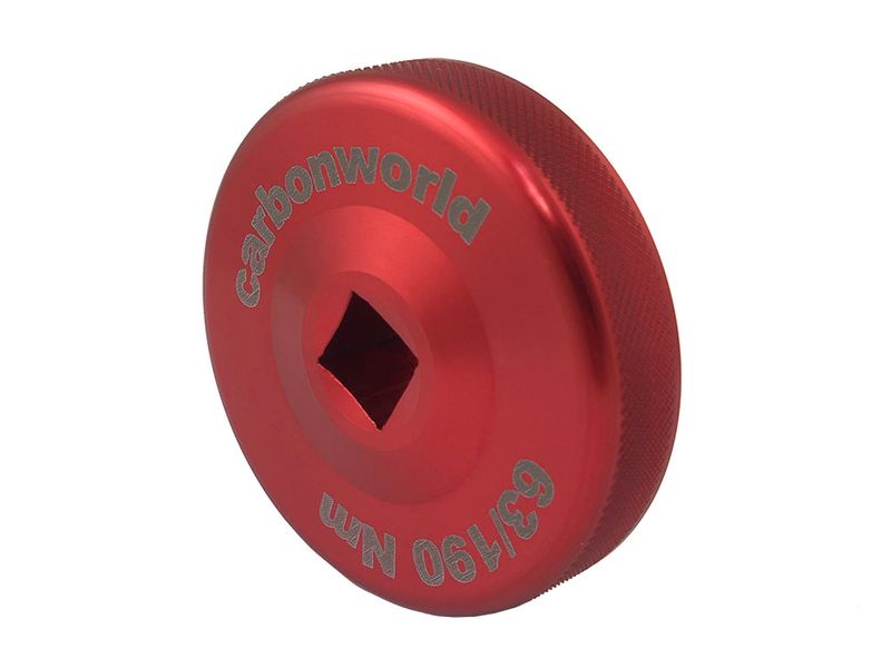 wheelnut kit box black / red for Ducati