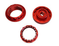rear wheel nut kit "big bundle" for MV Agusta F4 F3 Brutale red