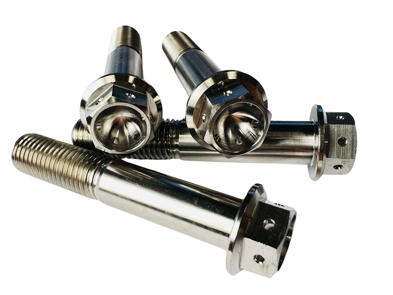 Screw kit brake caliper titanium for Ducati