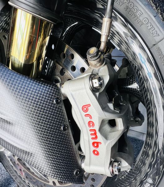 Screw kit brake caliper titanium for Ducati