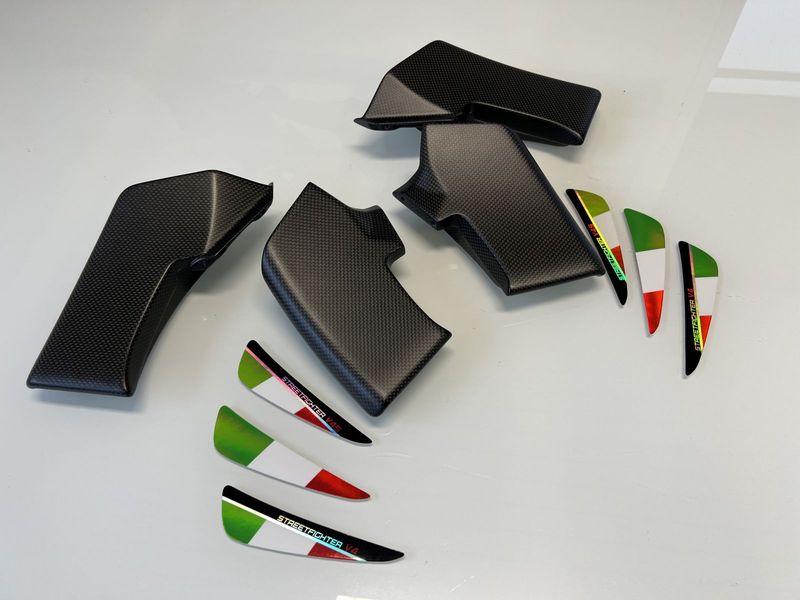 Winglets carbon for Ducati Streetfighter V4 V2