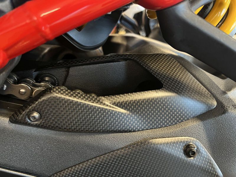 swing arm protector carbon for Ducati Multistrada V4 Pikes Peak / RS