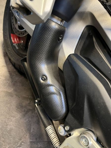 exhaust heat shield carbon for Ducati Multistrada V4
