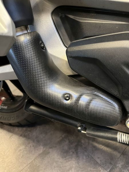 exhaust heat shield carbon for Ducati Multistrada V4