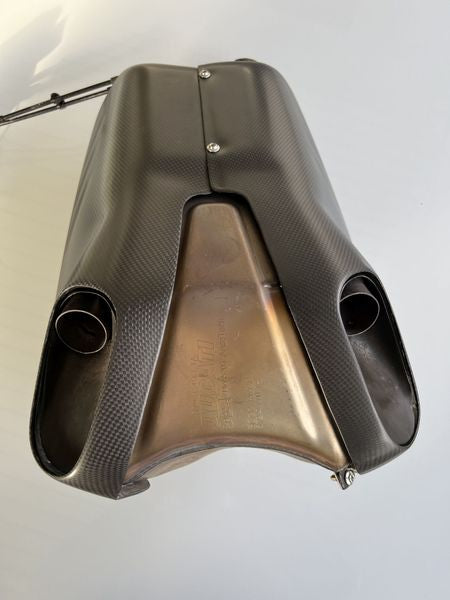 exhaust cover carbon fiber Ducati Streetfighter V4 Panigale V4