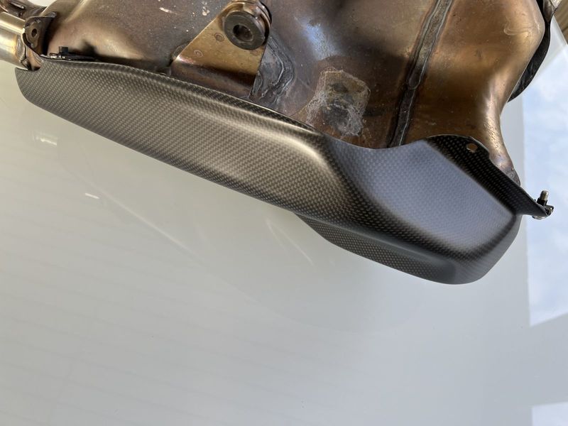 exhaust cover carbon fiber Ducati Streetfighter V4 Panigale V4