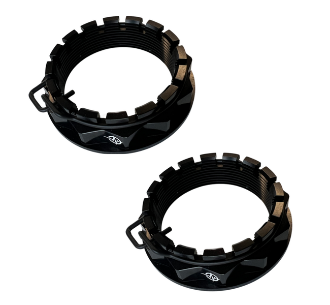 Ducati wheel nut black - 2 pieces