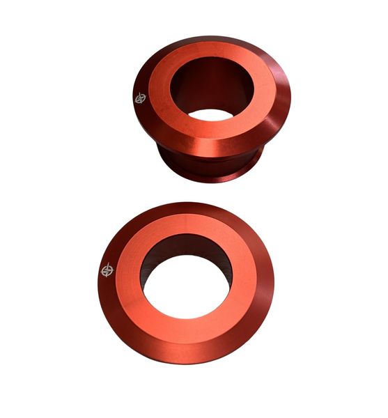 Ducati front wheel bushings red