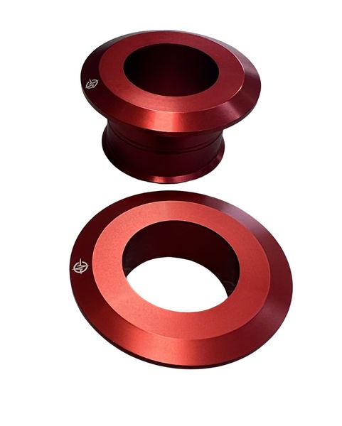 Ducati front wheel bushings red