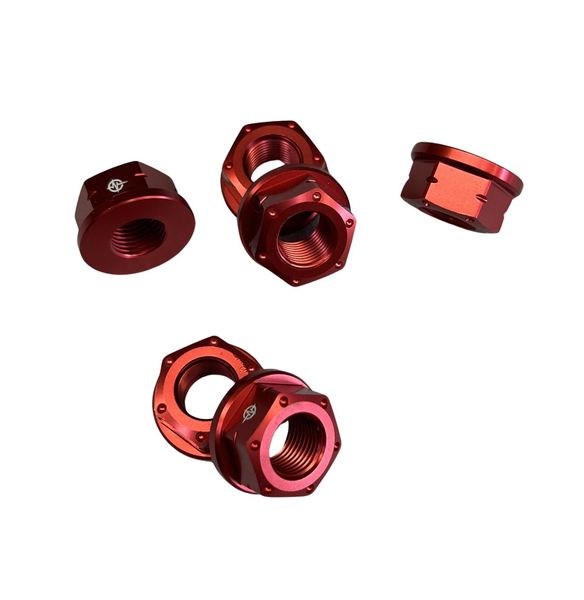 Ducati nut m 10x1.0 red