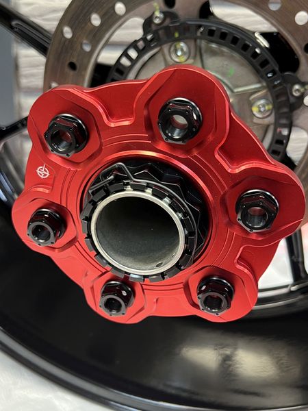 Ducati nut m10x1.0 black