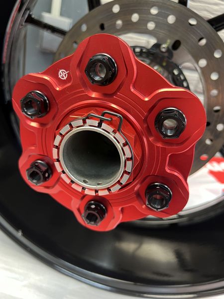 Ducati nut m10x1.0 black