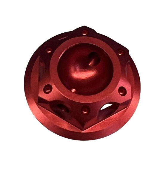 Ducati oil plug red