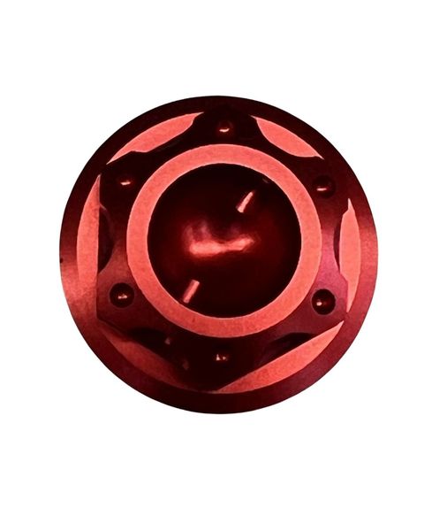 Ducati oil plug red