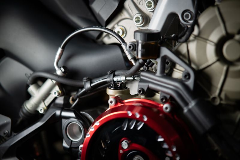 Ducati oil plug black