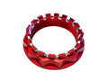 MV Agusta wheel nut red left