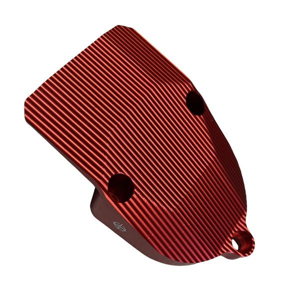 Ducati oil pan cover red